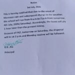 Notice 3rd July, 2026